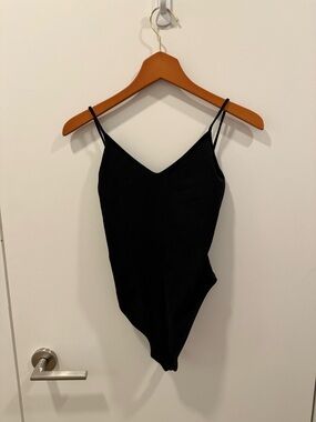 Re/done black bodysuit size S small